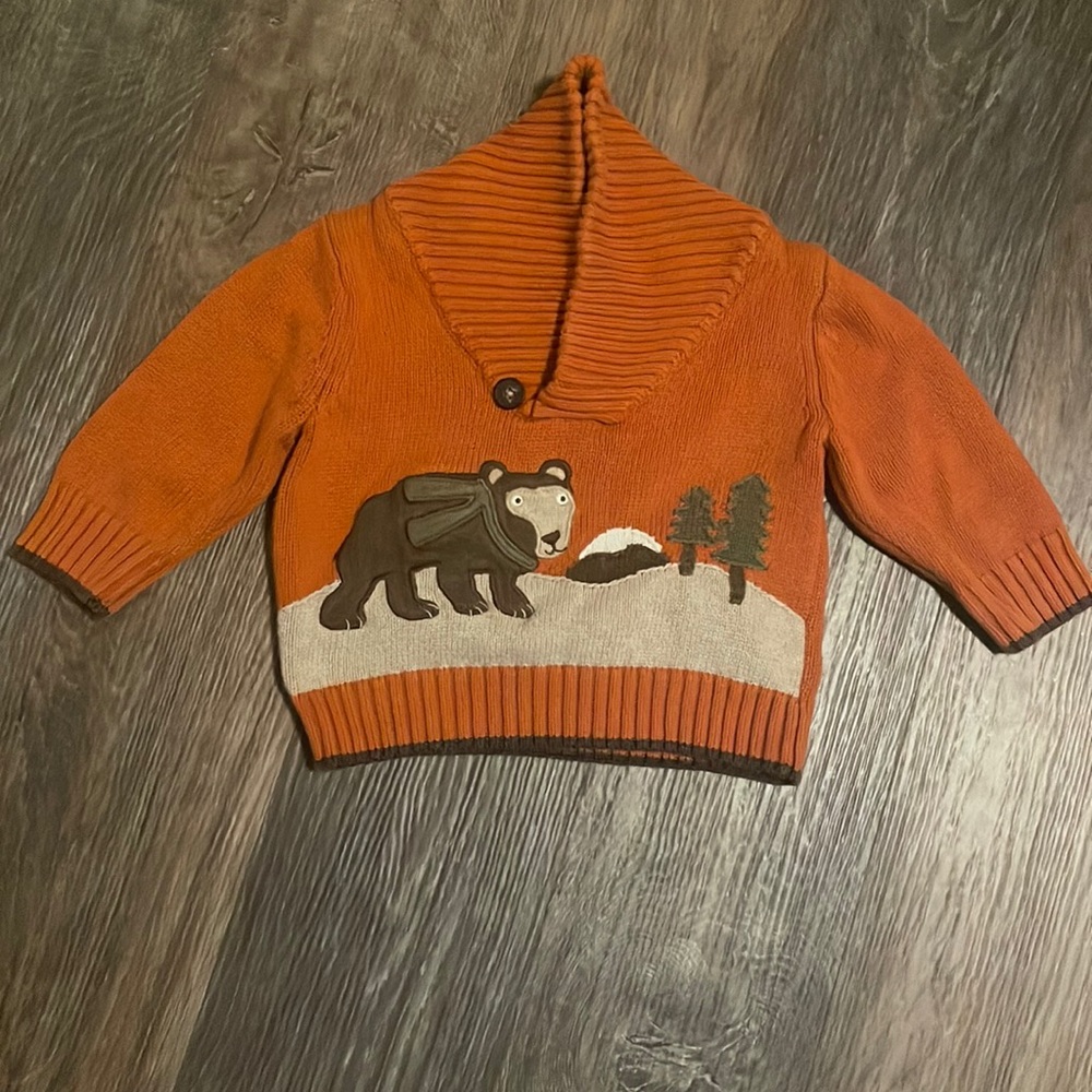 4/$20 Boys Gymboree Pullover Knit Sweater 6-12 mth